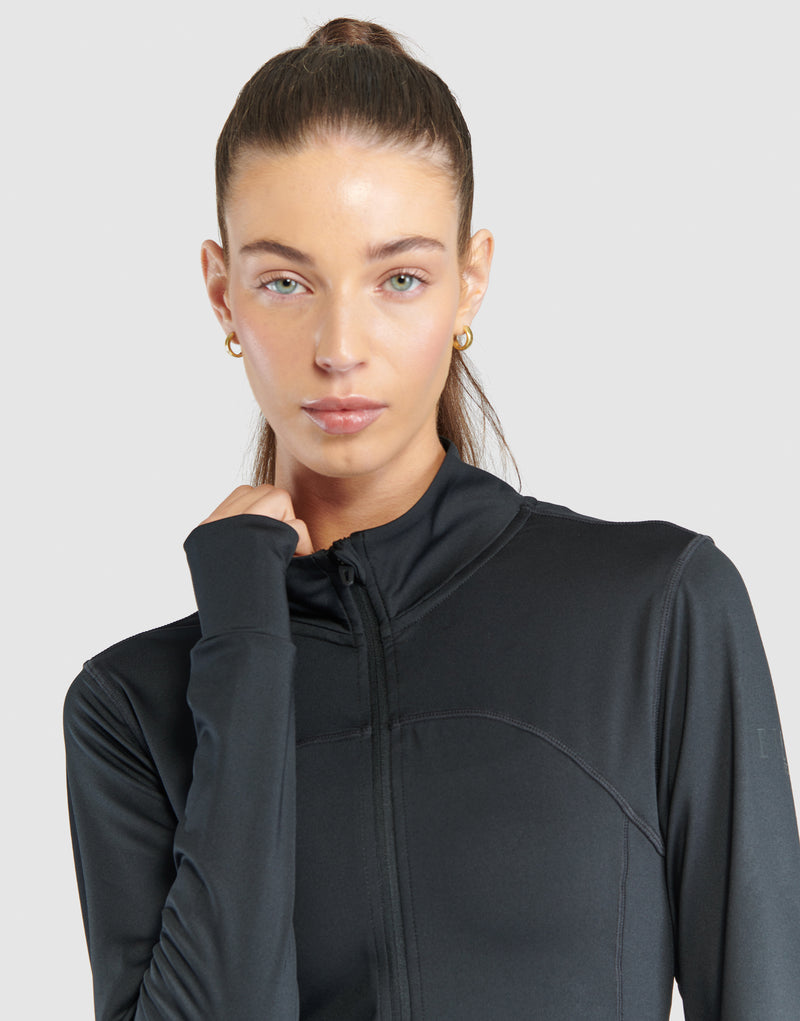 ELLE Sport Full Zip Lightweight Top - Elle Sport