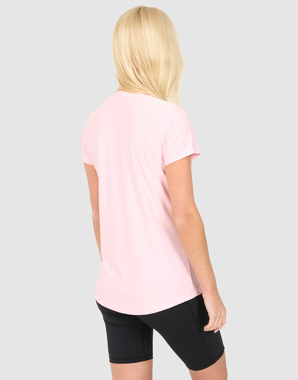 ELLE Sport V Neck T-Shirt - Almond Blossom - Elle Sport
