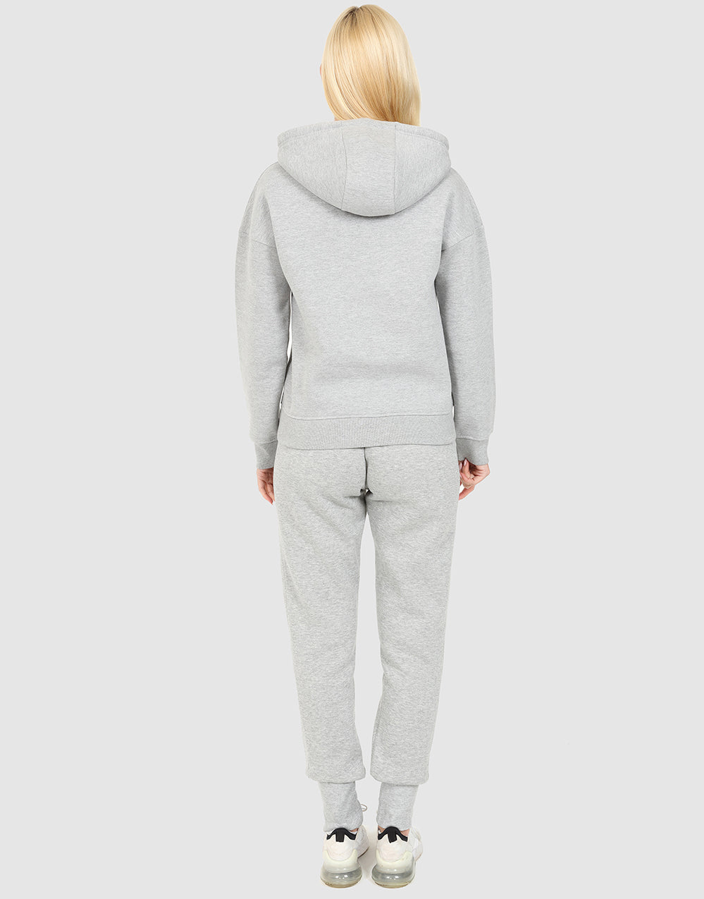 ELLE Sport Applique Hoodie - Grey Marl - Elle Sport