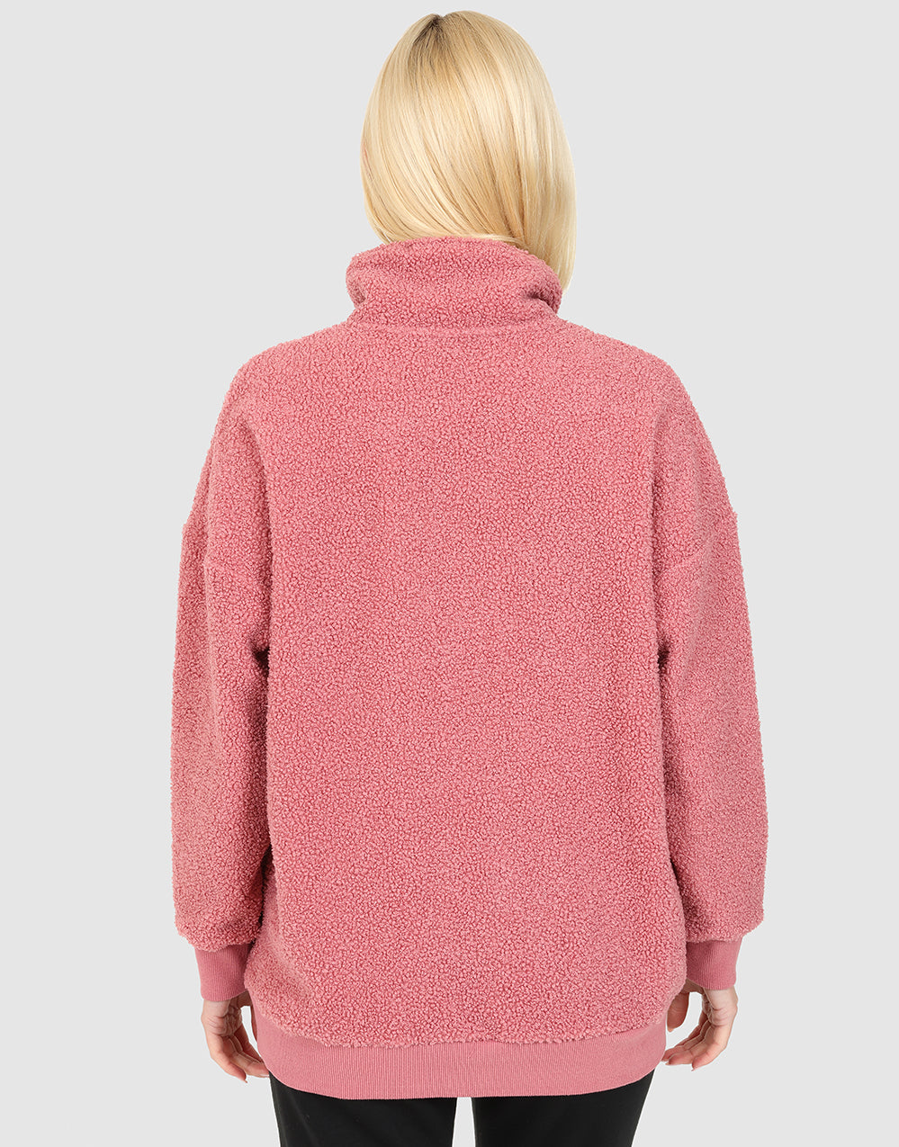 ELLE Sport Funnel Fleece - Nostalgia Rose - Elle Sport