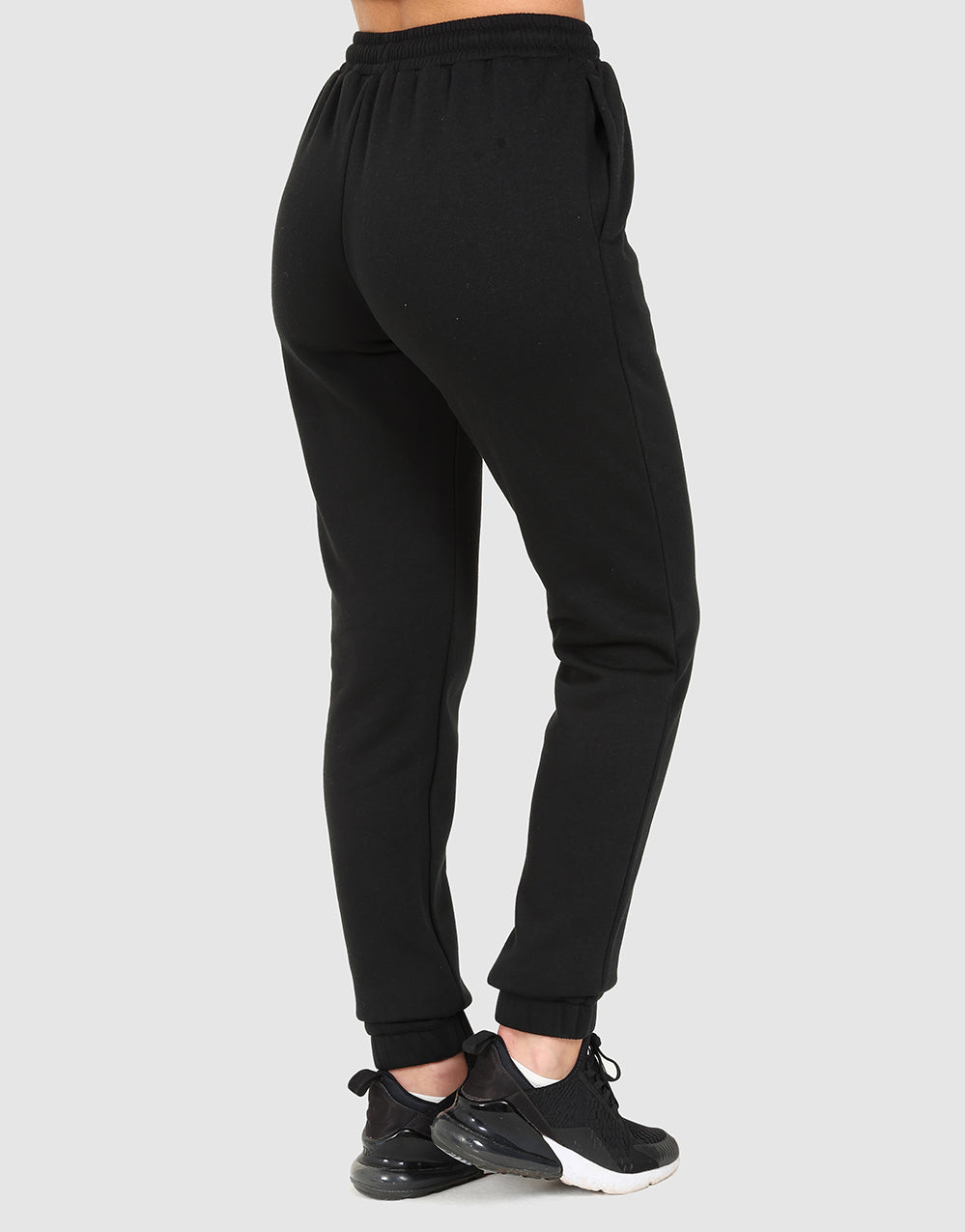 ELLE Sport Metal Logo Jogger - Black - Elle Sport