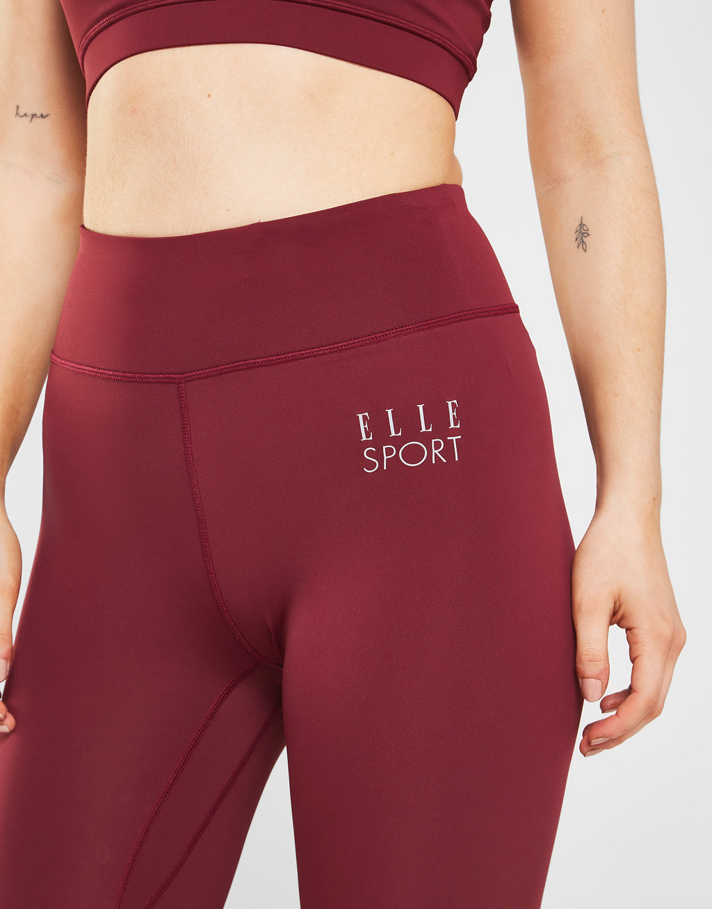 ELLE Sport Performance High Waisted Leggings - Elle Sports