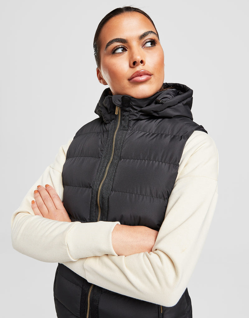 ELLE Sport Hooded Padded Gilet - Elle Sport