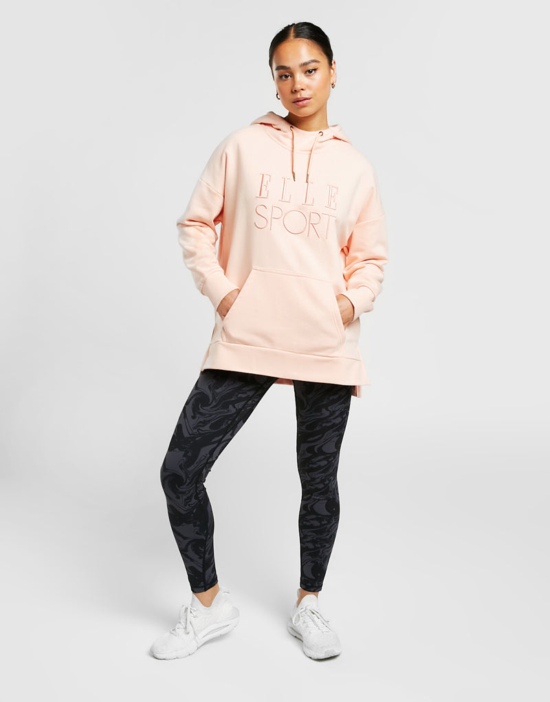 ELLE Sport Long Line Hoodie - Elle Sport