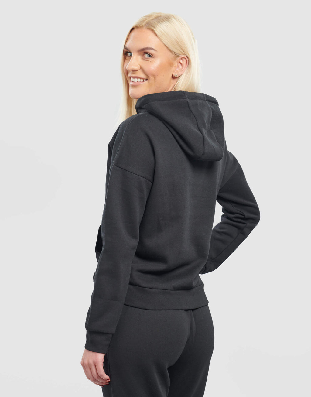 ELLE Sport Logo Hoodie - Black - Elle Sport