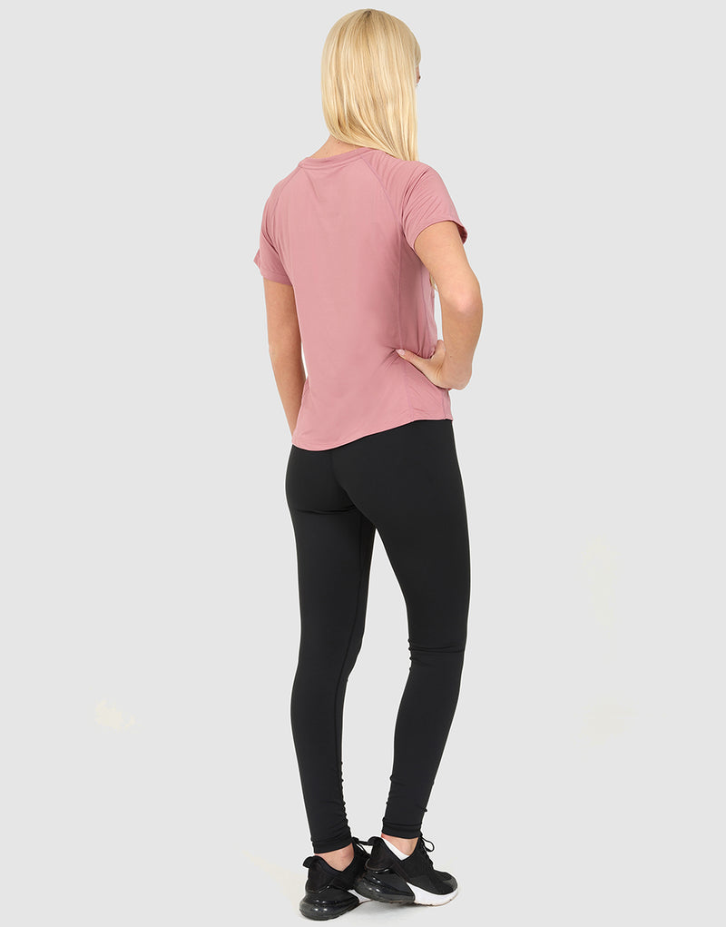 ELLE Sport Contour T-Shirt - Nostalgia Rose