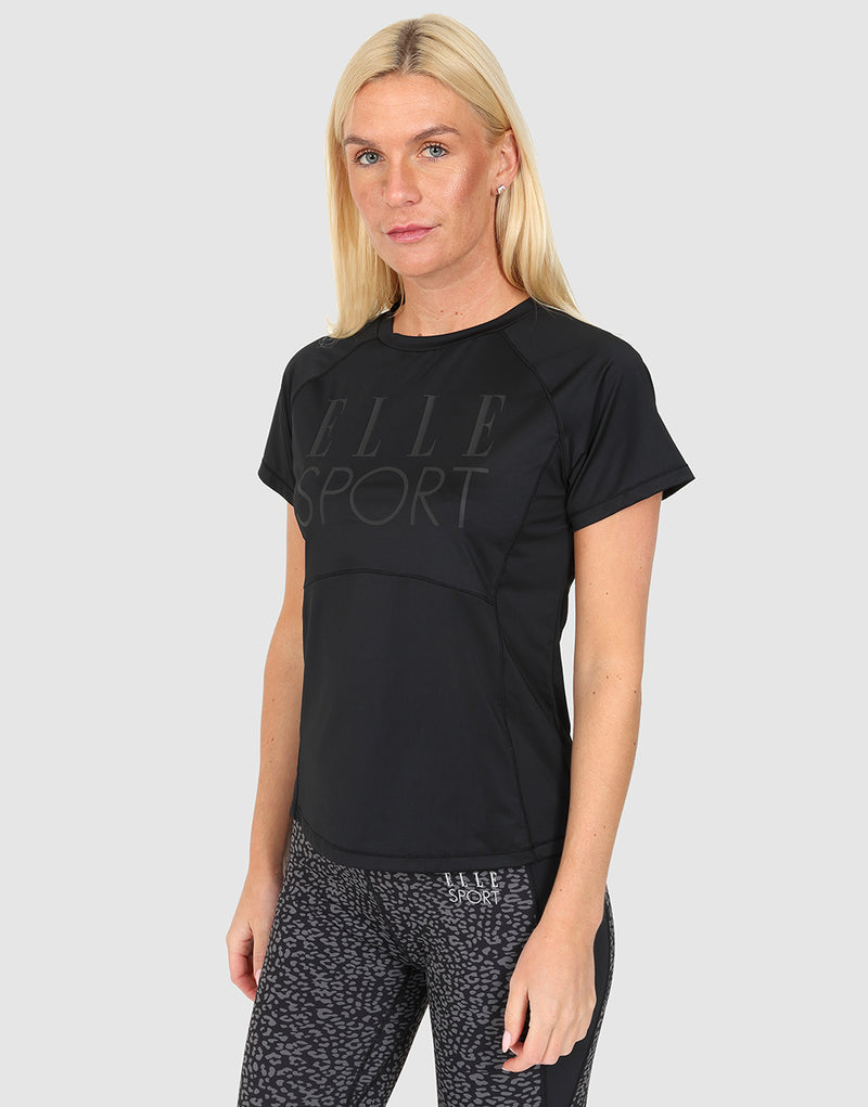 ELLE Sport Contour T-Shirt - Black - Elle Sport