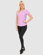 ELLE Sport Printed Panel Legging - Black - Elle Sport