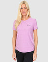 ELLE Sport Round Neck T-Shirt - Lilac - Elle Sport