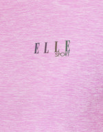 ELLE Sport Round Neck T-Shirt - Lilac - Elle Sport