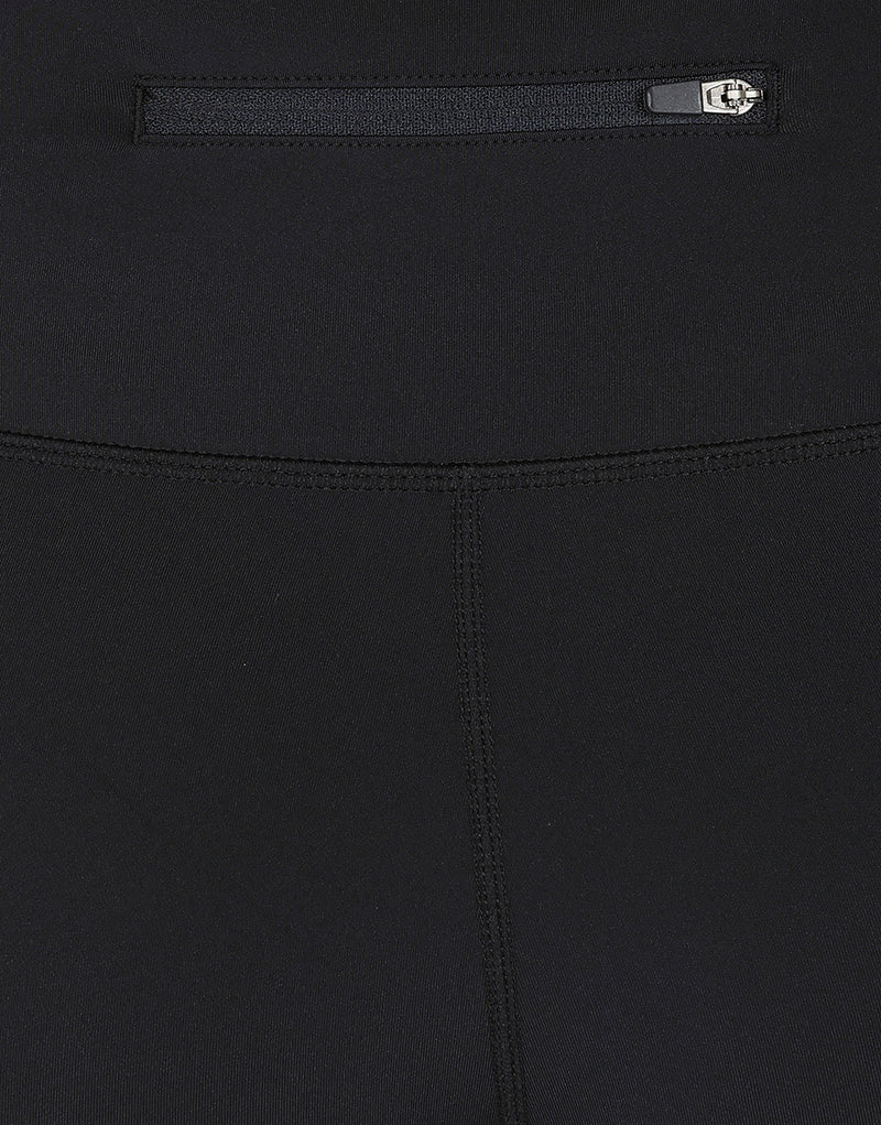 ELLE Sport Printed Panel Legging - Black - Elle Sport