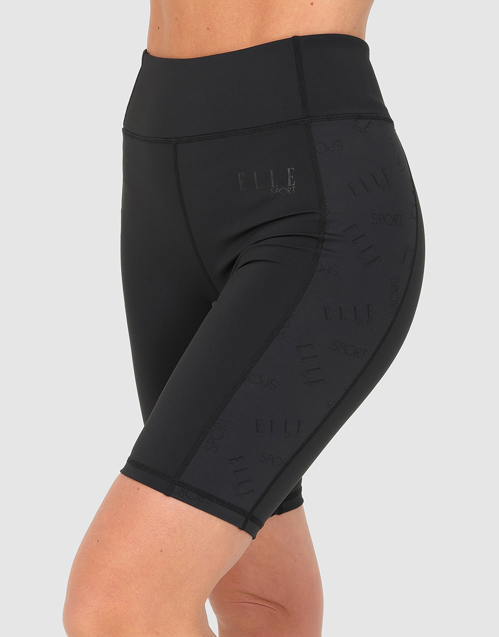 ELLE Sport Printed Panel Cycling Short - Elle Sport