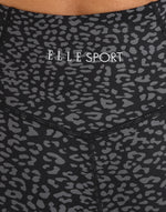 ELLE Sport AOP Cropped Legging - Black - Elle Sport
