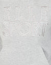 ELLE Sport Applique Hoodie - Grey Marl - Elle Sport