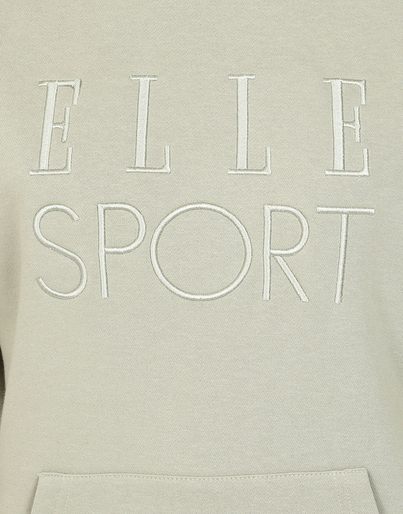 ELLE Sport Longline Hoodie - Seagrass - Elle Sport