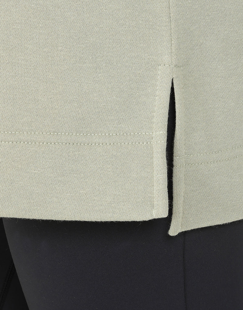 ELLE Sport Longline Hoodie - Seagrass - Elle Sport