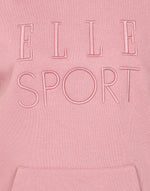 ELLE Sport Long Line Hoodie - Nostalgia Rose - Elle Sport