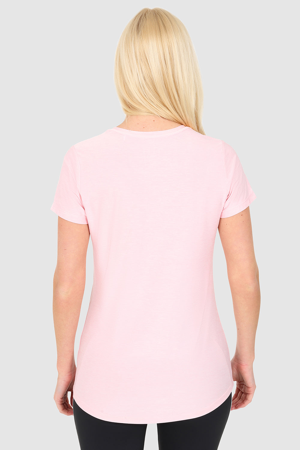 ELLE Sport V-Neck T-Shirt - Rose - Elle Sport