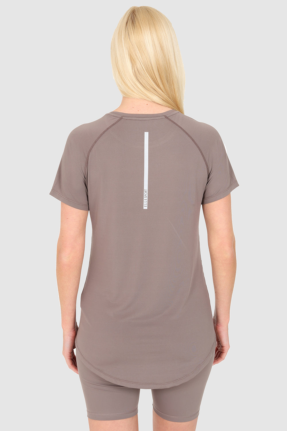ELLE Sport Longline T-Shirt - Iron - Elle Sport