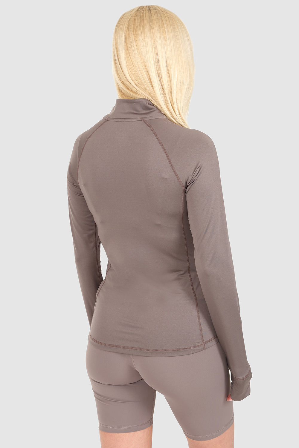ELLE Sport Full Zip Top - Iron - Elle Sport