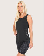 ELLE Sport Printed Cycling Short - Black - Elle Sport