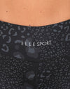ELLE Sport Printed Cycling Short - Black - Elle Sport