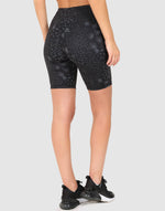 ELLE Sport Printed Cycling Short - Black - Elle Sport