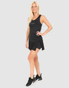 ELLE Sport Muscle Back Vest - Black - Elle Sport