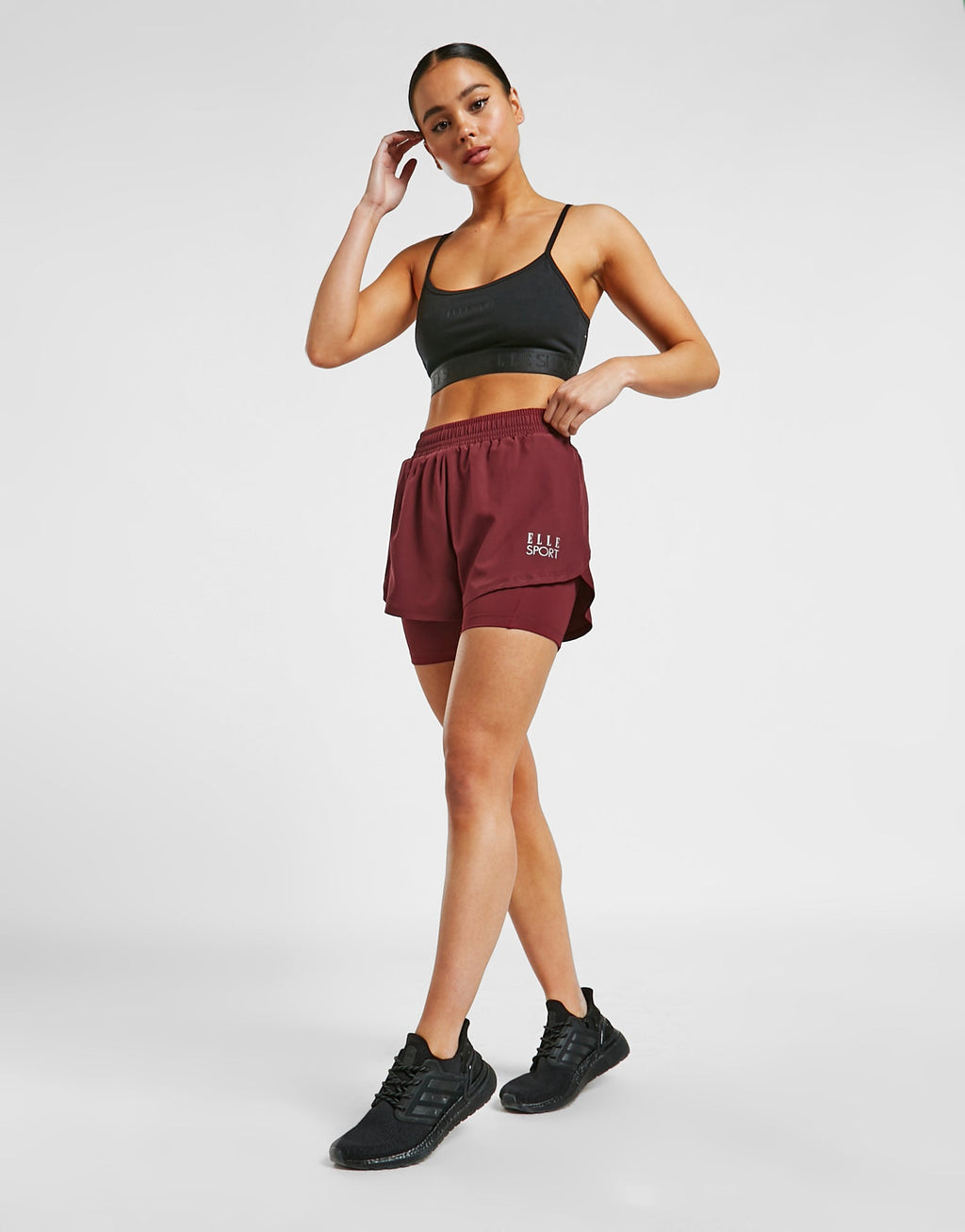 ELLE Sport 2-in-1 Woven Shorts