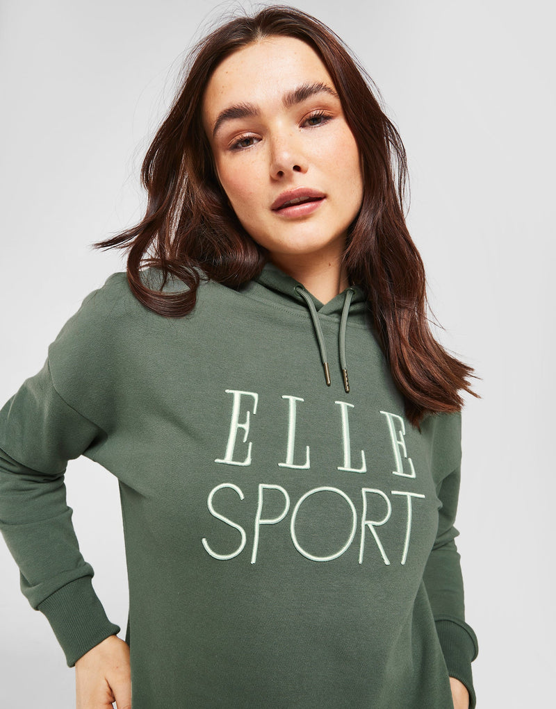 elle sportswear ELLE Sport Long Line Hoodie New Arrivals Clothing