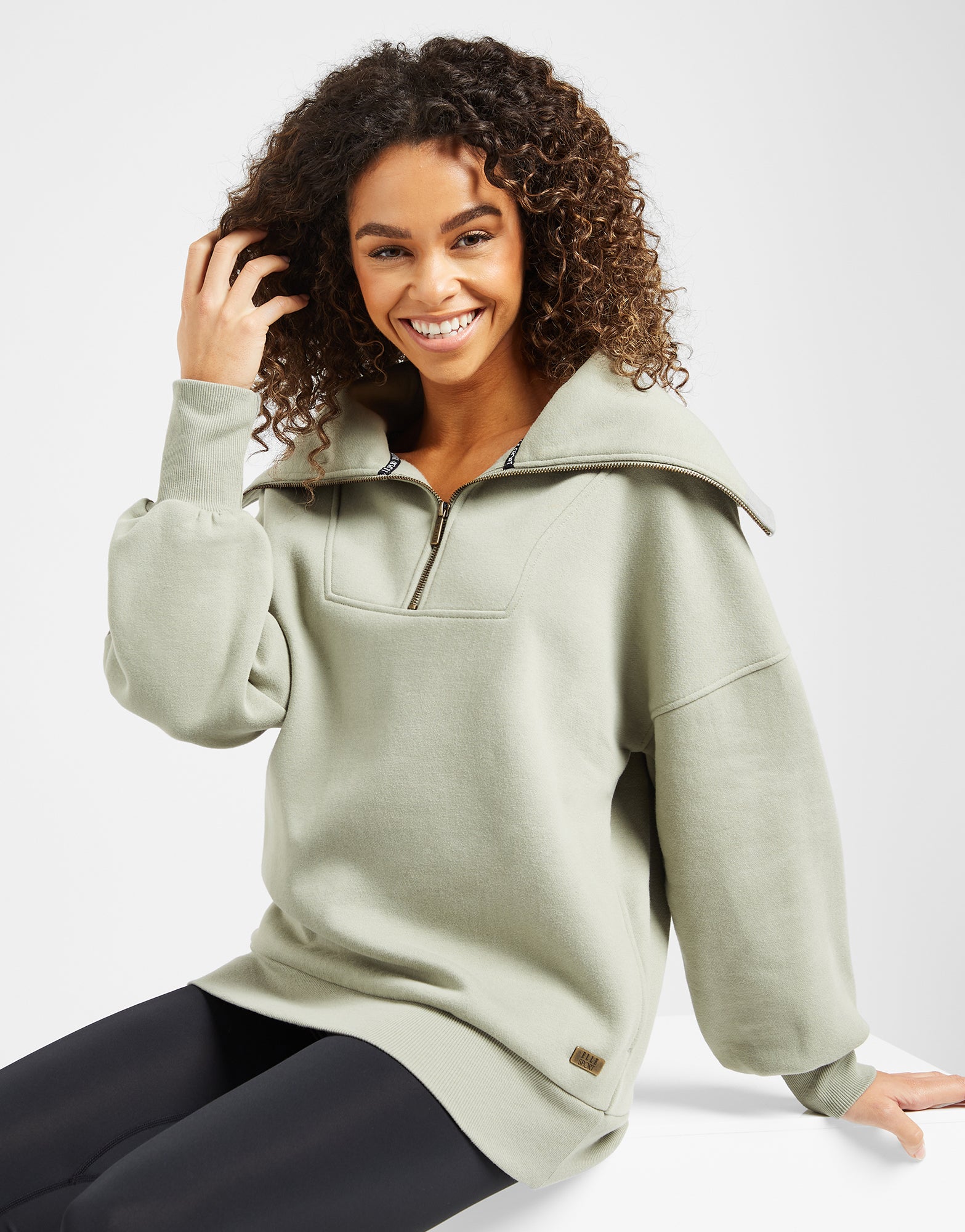 ELLE Sport 1 2 Zip Pullover