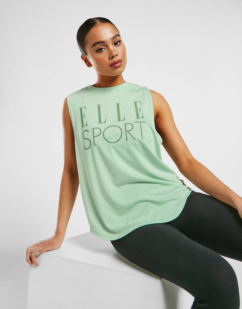 ELLE Sport Cotton Touch Tank Top - Elle Sports