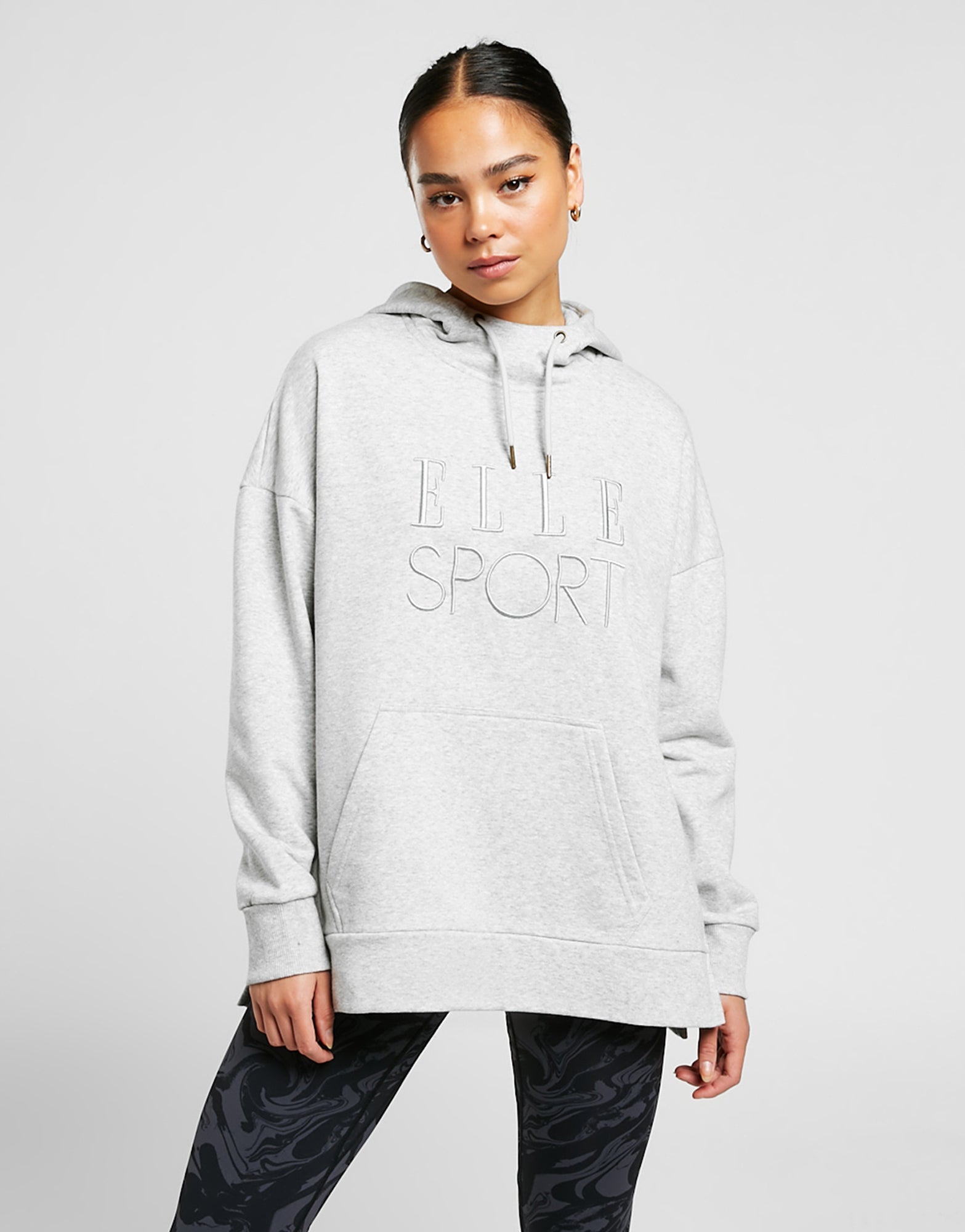 ELLE Sport Long Line Hoodie Elle Sport