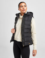 ELLE Sport Hooded Padded Gilet - Elle Sport