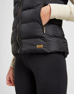 ELLE Sport Hooded Padded Gilet - Elle Sport