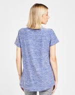 ELLE Sport Poly V-Neck Tee - Elle Sport