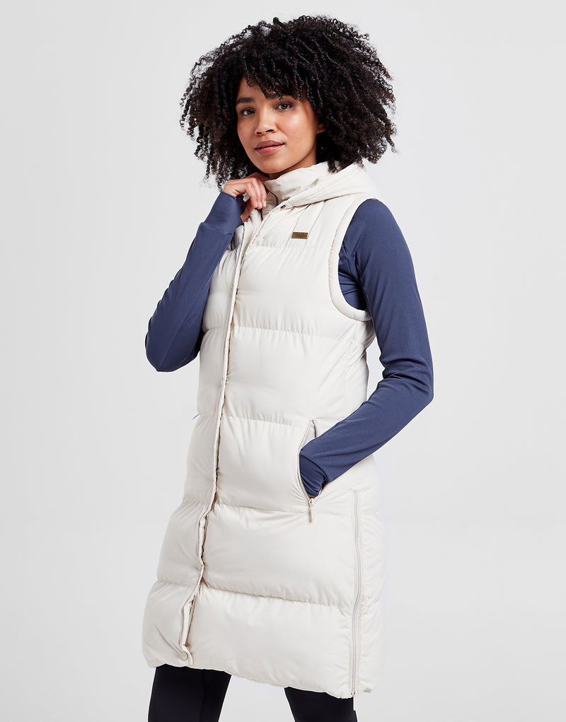 ELLE Sport Padded Longline Gilet - Elle Sport