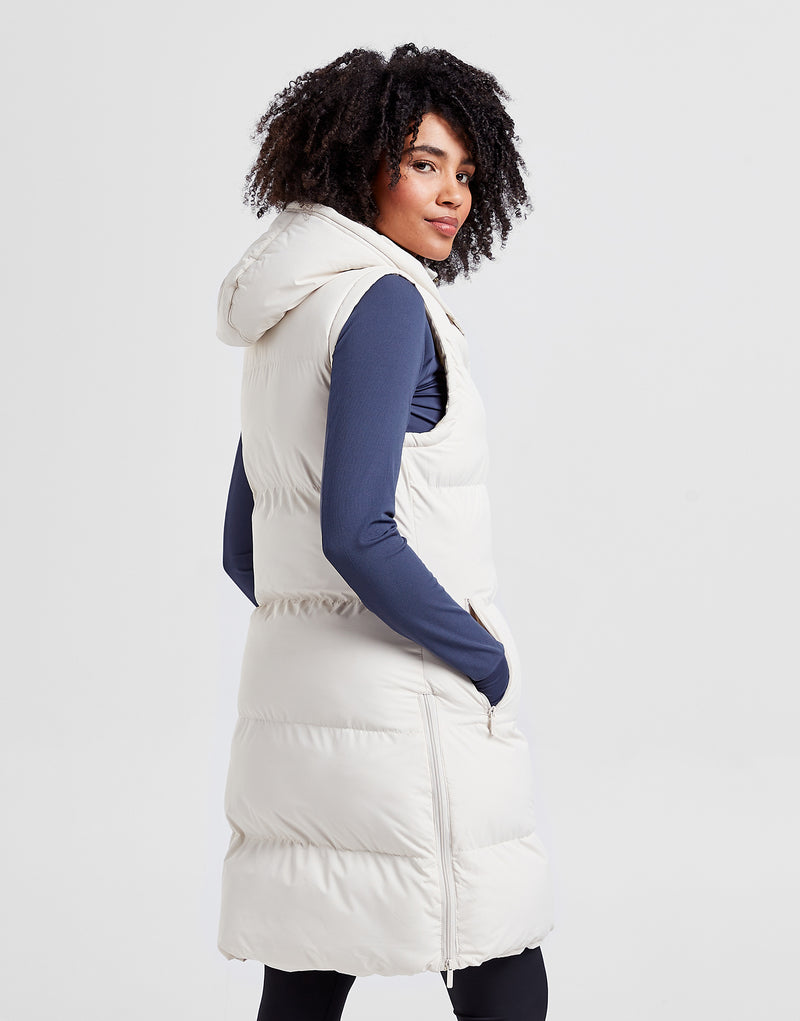 ELLE Sport Padded Longline Gilet - Elle Sport